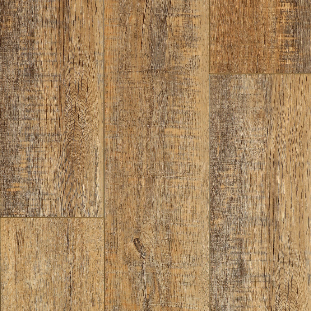 Кварцвиниловый SPC ламинат Cronafloor Wood Дуб Робуста ZH-81141-1 1200×180×4